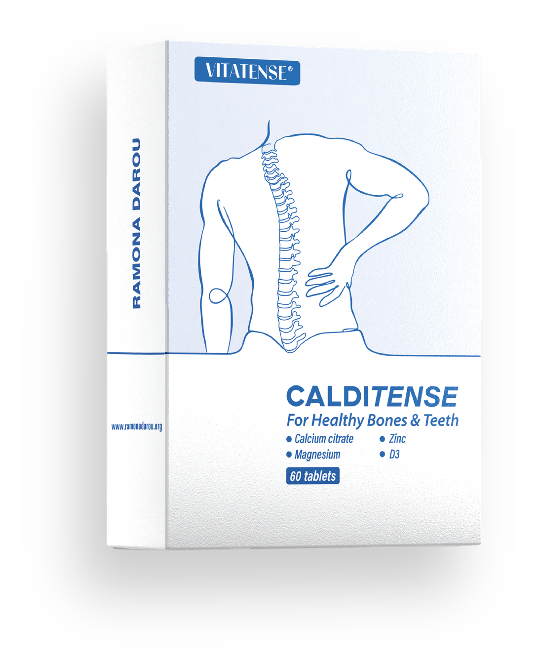 قرص کلدیتنس ویتاتنس رامونا — Calcium Citrate Tablet - Vitatense